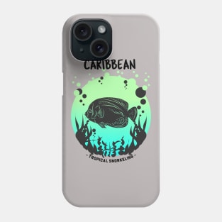 Caribbean Tropical Snorkeling Phone Case