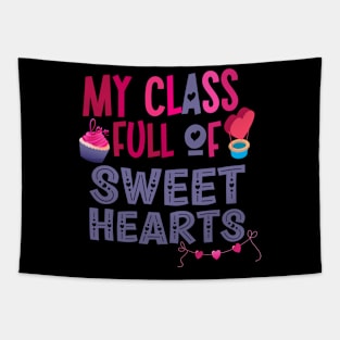 My Class Full of Sweethearts Valentine's Day Teacher Tapestry