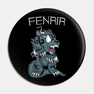 Fury of the Wolf: Fenrir the Destroyer Pin