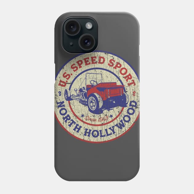 U.S. Speed Sport North Hollywood 1953 Phone Case by JCD666