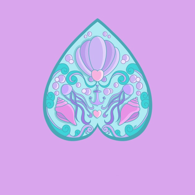 Mermaid Planchette by MailoniKat