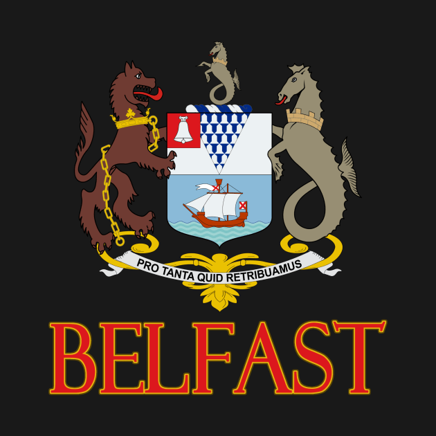 Belfast, Northern Ireland - Coat of Arms Design by Naves