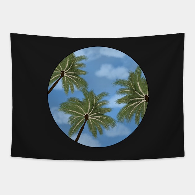 tropical design Tapestry by morgananjos