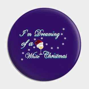 Dreaming of a White Christmas Pin