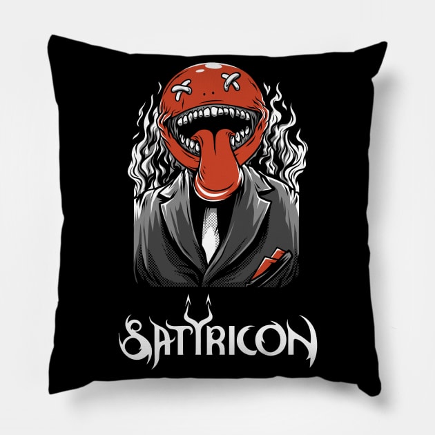 Satyricon Pillow by Sasaku