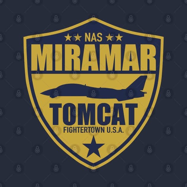 NAS Miramar F-14 Tomcat (Small logo) by TCP