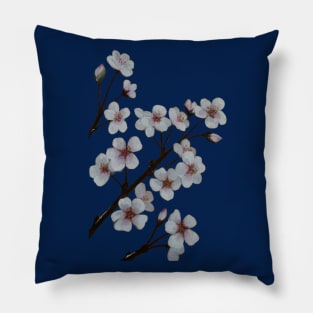 Almond blossoms Pillow