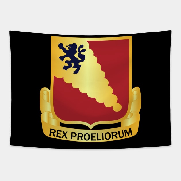 650th Field Artillery Battalion - DUI wo Txt X 300 Tapestry by twix123844