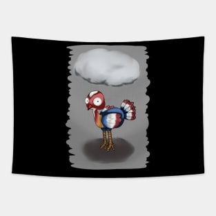 Gobble Rain Only O.O Tapestry