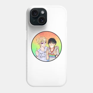 Ash and Eiji Pride Phone Case