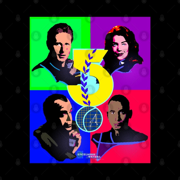 Babylon 5 Quad by EnceladusWaters