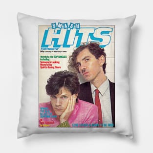 Smash Hits / Sparks 80s Magazine Cover Pillow