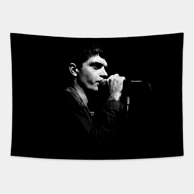 ian curtis Tapestry by Vigilantfur