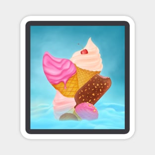 ice crem Magnet