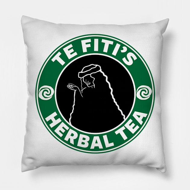 Te Fiti's Herbal Tea Pillow by kingdomhopperdesigns