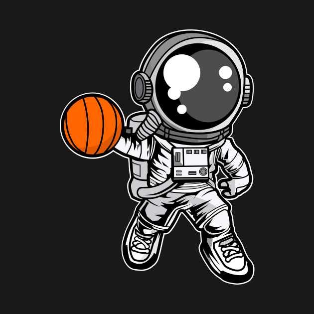 Astronaut Basketball by ArtisticParadigms