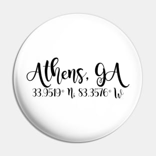 Athens, GA Pin