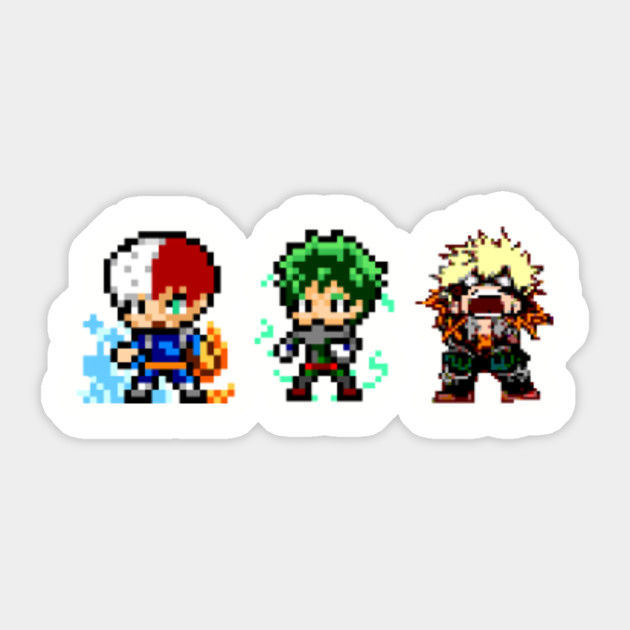 Future Big 3 Anime And Manga Sticker Teepublic Au