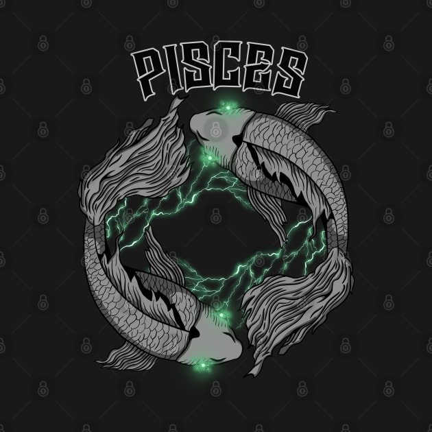 Lightning Pisces (Green) by RampArt