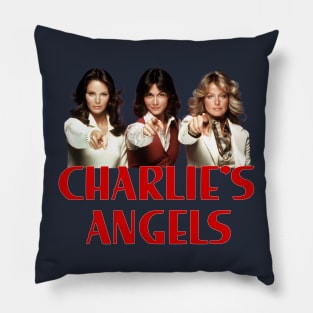 Charlie's Angels - Group - 70s Tv Show Pillow