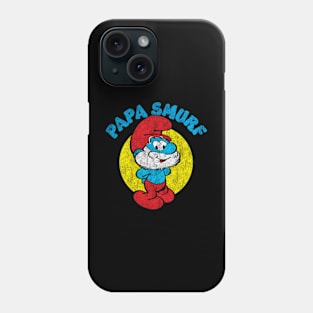 Vintage Papa Smurf Phone Case