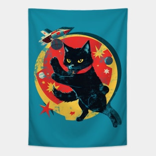 Yelena (Cats in Space) Tapestry