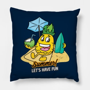 Summer Pineapple Pillow