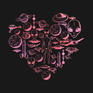 Love Aliens T-Shirt