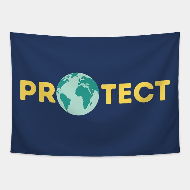 Protect the Earth light Tapestry by High Altitude