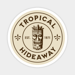 Tiki Room Tropical Hideaway Magnet