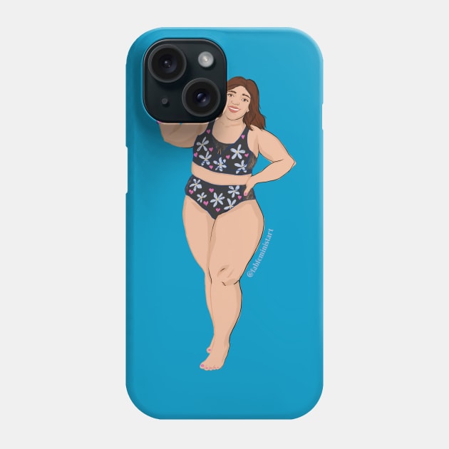 Fat Babe Summer Phone Case by FabulouslyFeminist