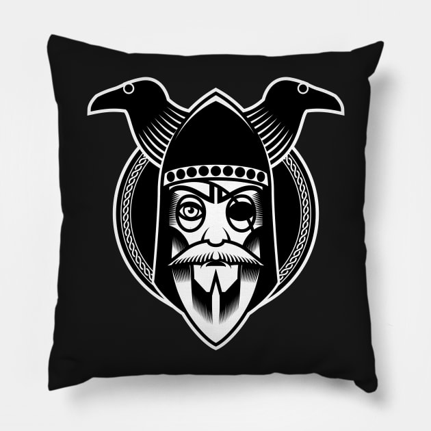 Odin 2 Pillow by krzykostrowski