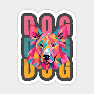 Cute Doggy minimalist style art Magnet