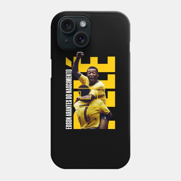 Pele Brazil Phone Case by overweared