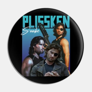 Snake Plissken Vintage 90s Design Pin