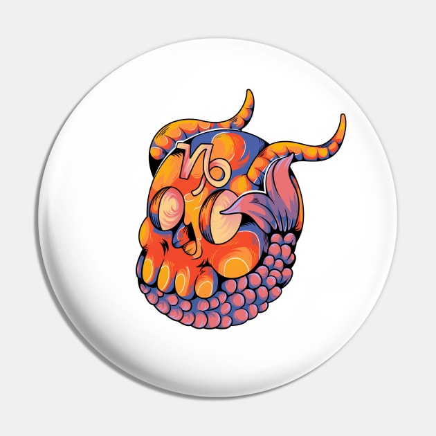 capricorn skull zodiac sign Pin by Harsimran_sain