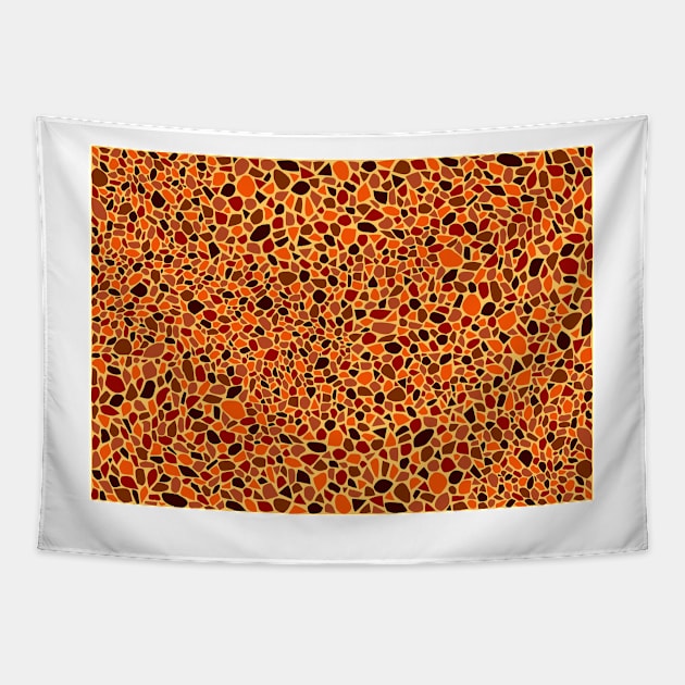 Terrazzo Patterns On Ceramic Tile Tapestry by bougieFire