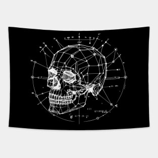 skull constellation Tapestry