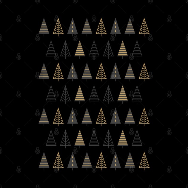 MODERN CHRISTMAS TREES by MagicDreams