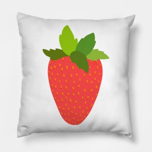 Red Strawberry Pillow