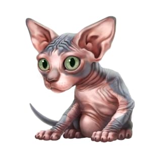 Cat-a-clysm Sphynx kitten T-Shirt