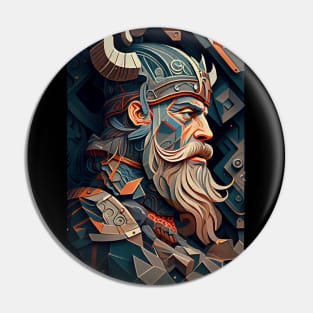 Elder Viking Warrior Pin
