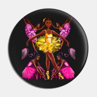 Black ballerina girls with corn rows ballet dancing 2 ! beautiful  black girl with Afro hair and dark brown skin wearing a pink tutu.Hair love ! Pin