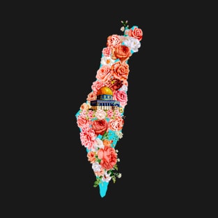 Floral Palestine T-Shirt