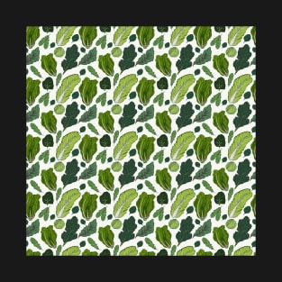 Leafy Greens Pattern - Original T-Shirt