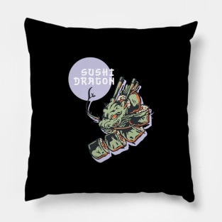 Sushi Dragon Pillow