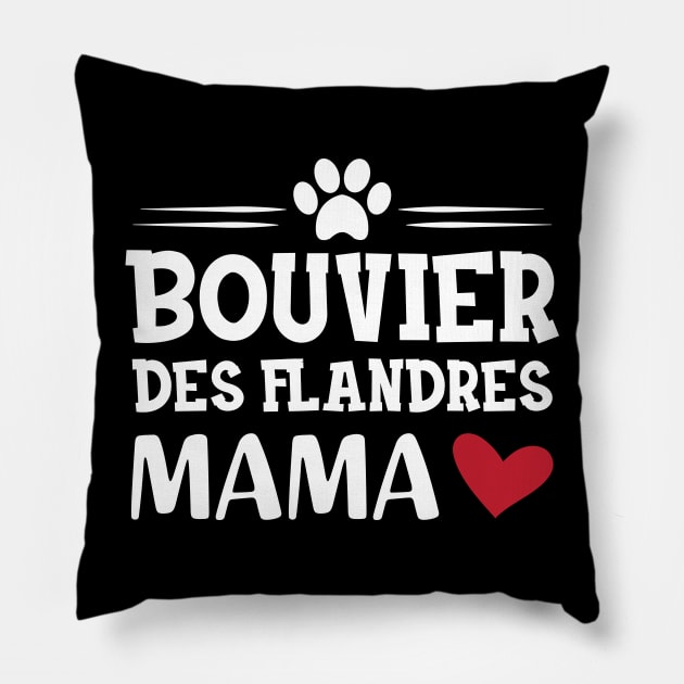 Bouvier des flandres mama Pillow by KC Happy Shop