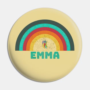 Emma- vintage rainbow washed style Pin