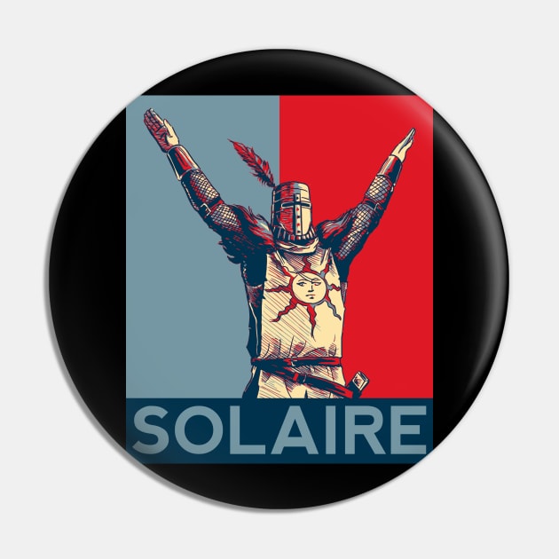 Solaire's Hope Ver. 2 Pin by lilyakkuma