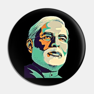 Narendra Modi India Prime Minister Namo BJP Supporter Pin